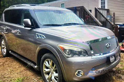 2012 Infiniti Qx56 z USA, uszkodzony, nr VIN JN8AZ2NE7C9015769